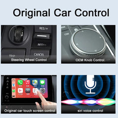 Car Play Wireless Adapter New RGB Mini Car play AI Box for Apple  Car OEM Wired CarPlay To Wireless Smart USB Dongle Plug and Play