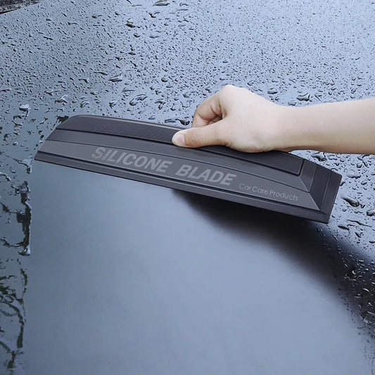 Soft Silicone Handy Squeegee Car wrap tools Water Window Wiper Drying Blade Clean Scraping Film Scraper  Accessories