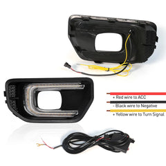 Ford Ranger 2022 2023 Wildtrak XLT Sport Platinum LED Daytime Running Lights Car Front Bumper Driving Daylights Auto 12V