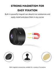 A9 WiFi Mini Camera Wireless Video Recorder Voice Recorder Security Monitoring Camera Smart Home For Infants And Pets