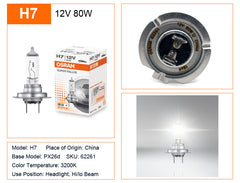 OSRAM Original H1 H4 H3 H7 12V 55W 65W 100W Yellow Light Standard Lamp 3200K Headlight Fog Lamp Car Halogen Bulb OEM Quality 1X