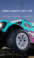 Model RC Car With LED Light 2WD Off-road Remote Control Climbing Vehicle Outdoor Cars Toy Gifts for Kids