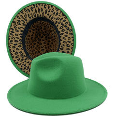 Rose red fedora hat new leopard print hat European and American men's and women's hat fedora jazz winter hat шапка женская