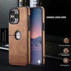 iPhone Case Ultra Thin Slim Leather Shockproof Bumper Soft Business Back Cover