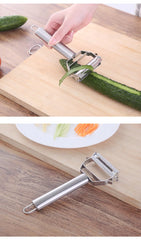 Kitchen Peeler Vegetable Fruit Peeler Stainless Steel Durable Potato Slicer Household Shredder Carrot Peeler