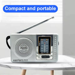 Radio AM FM Battery Operated Portable Radio Best Reception Longest Lasting For Emergency Hurricane Running Walking Home