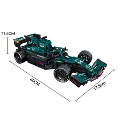 Remote Control Super Racing CarHigh-tech Building Blocks F1 Formula 1 Bricks RC Technical Model Toy