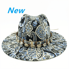 Rose red fedora hat new leopard print hat European and American men's and women's hat fedora jazz winter hat шапка женская