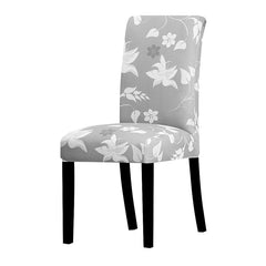 Printed Stretch Chair Cover Big Elastic Seat Chair Covers Office Chair Slipcovers Restaurant Banquet Hotel Home Decoration