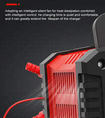 Battery Charger 12V/24V Smart Charger Lithium AGM GEL Lead-Acid LiFePO4 Battery Chargers