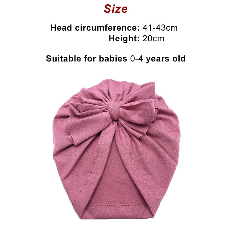 Solid Color Baby Headbands Cotton Turbans for Babies Infant Toddler Head Wrap Newborn Baby Girl Beanie Hat Baby Hair Accessories