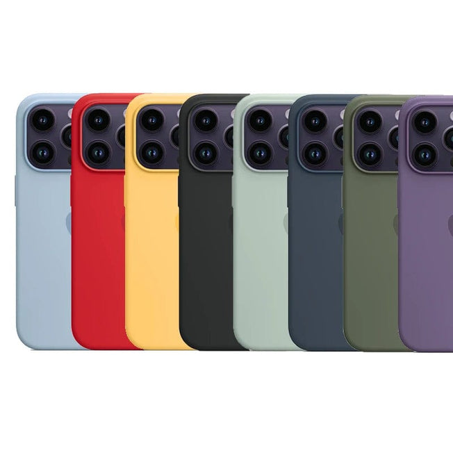 Silicone iPhone Cases for iPhone 11 12 13 14 15 Pro Max for Apple iPhone 15 13 14 11 Full Cover Protector