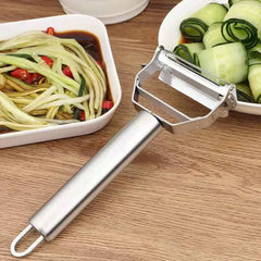 Kitchen Peeler Vegetable Fruit Peeler Stainless Steel Durable Potato Slicer Household Shredder Carrot Peeler