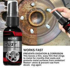 Rust Remover Spray Metal Surface Chrome Paint Car Maintenance Iron Powder Cleaning Super Rust Remover Cleaner