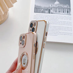 iPhone Case Luxury Plating Shockproof Silicone Cover Phone Accessories