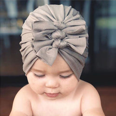 Solid Color Baby Headbands Cotton Turbans for Babies Infant Toddler Head Wrap Newborn Baby Girl Beanie Hat Baby Hair Accessories