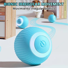 Smart Cat Toys Electronic Interactive Cat Toy Indoor Automatic Rolling Magic Ball Cat Game Accessories