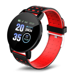 119 Smart Watch Men Women Heart Rate Blood Pressure Monitoring Bluetooth Smartwatch Fitness Tracker Watch Sport For Android IOS