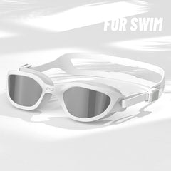 COPOZZ HD Adjustable Swimming Goggles  Anti-Fog UV Protection Swimming Glasses  Professional Silicone Swimming Glasses For Men
