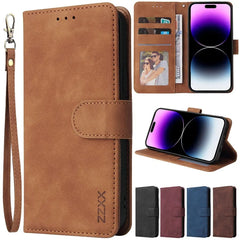 Leather Wallet Phone Case For iPhone 15 Pro Max 14 13 Mini 12 11 XS XR X SE 2022 8 7 6 6s Plus Flip Card Slot Holder Cover