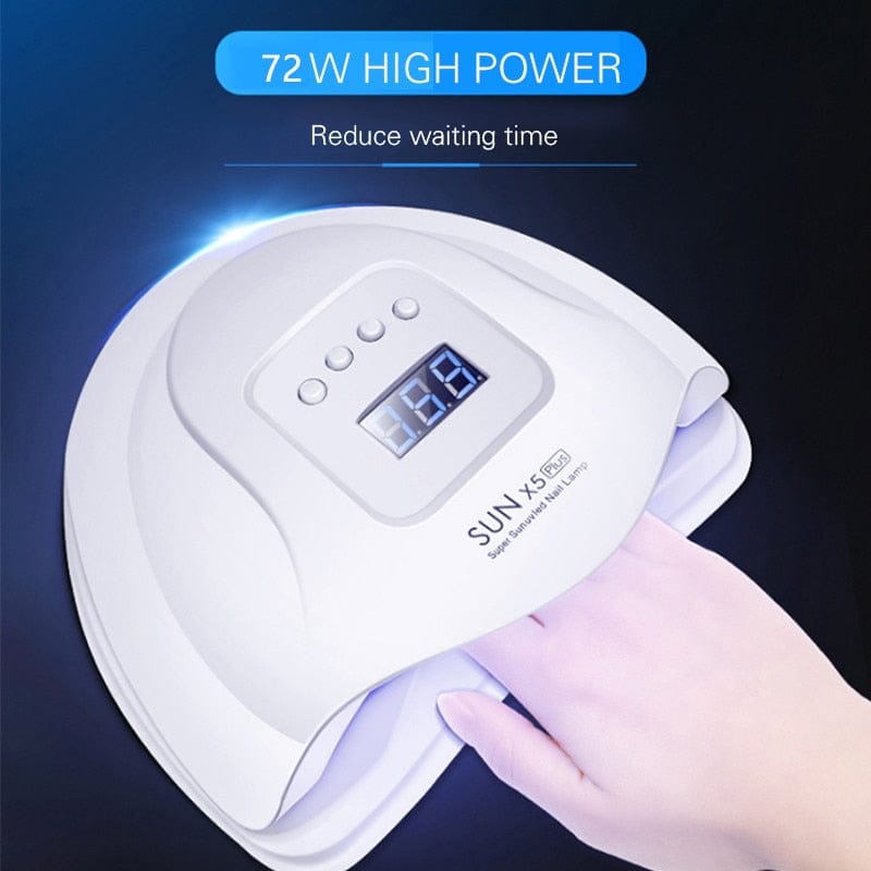 Nail Dryer LED Nail Lamp UV Lamp for Curing All Gel Nail Polish With Motion Sensing Manicure Pedicure Salon Tool