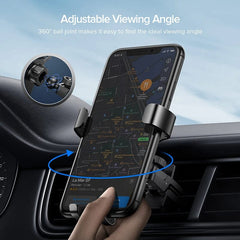 Phone Car Holder Car Cell Phone Rack Car Navigation Gps Stand Snap-on Universal TypeFor IPhone 13 12 Xiaomi Samsung Phone Stand