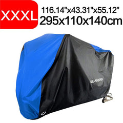 Black Blue Waterproof Motorcycle Covers Motors Dust Rain Snow UV Protector Cover Indoor Outdoor M L XL XXL XXXL D25