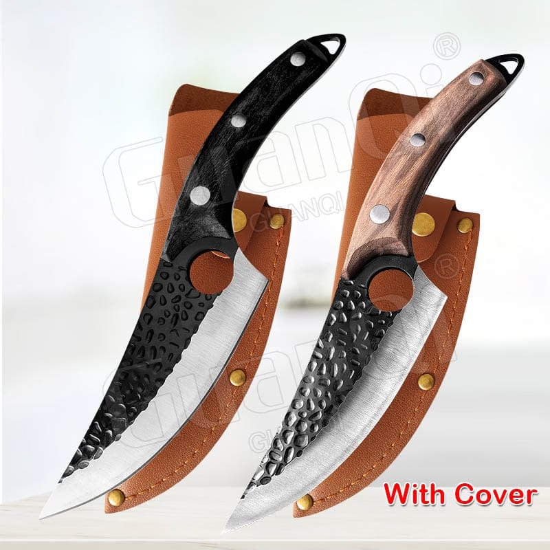 Fish Filleting Knife Stainless Steel Boning Knife Handmade Fishing Knife Kitchen Meat Cleaver Camping Cutter Chef Knives - Wowza