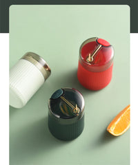 Automatic Toothpick Dispenser Portable Plastic Toothpick Holder Container Creative Press  Toothpick Storage Box Organiser