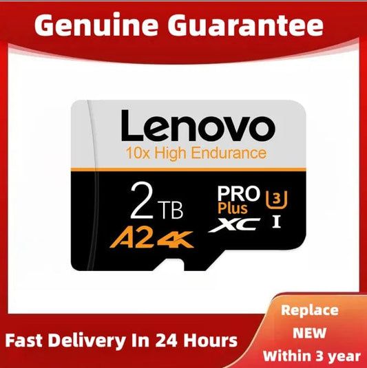 Lenovo 2TB High Speed Memory Card 1TB 512GB 256GB Class 10 Micro TF SD Card 1TB SD Memory Card For Nintendo Switch Phone/Ps4