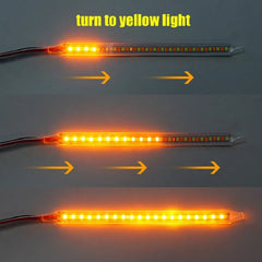 Car Mirror Indicator Lamp DRL Streamer Strip Flowing Turn Signal Lamp LED Car Light Source Turn Signals For Cars