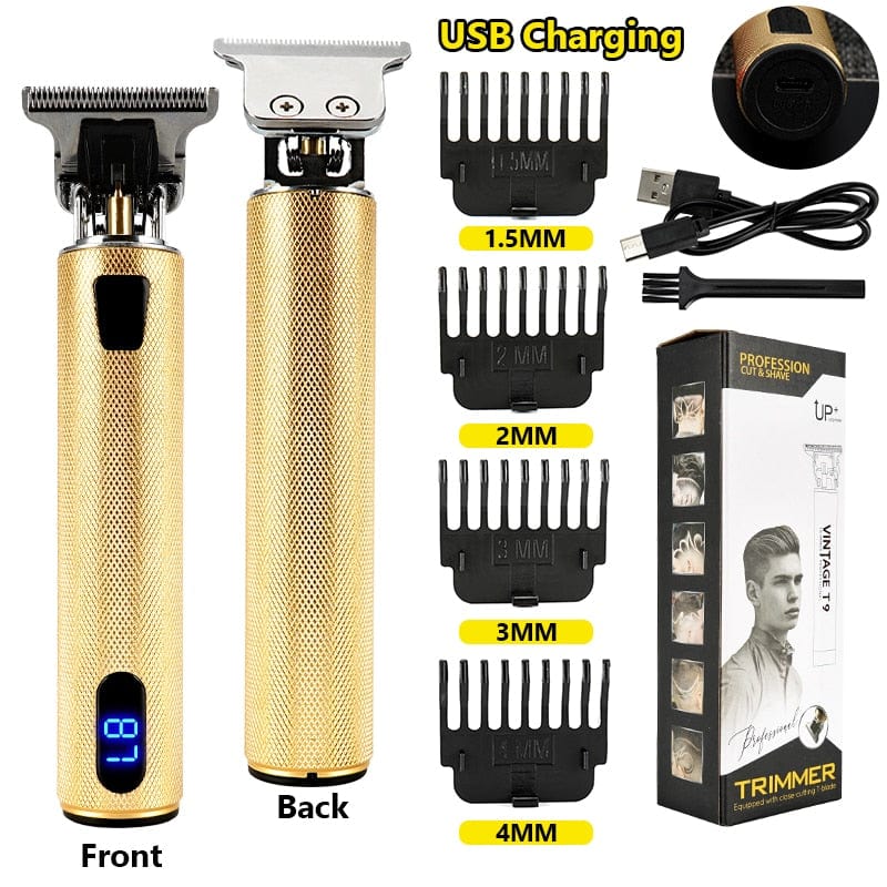 2023 Electric Hair Clipper Hair Trimmer For Men Rechargeable Electric Shaver Beard Barber Hair Cutting Machine For Men Hair Cut