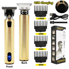 Electric Hair Clipper Hair Trimmer For Men Rechargeable Electric Shaver Beard Barber Hair Cutting Machine For Men Hair Cut