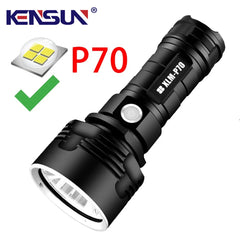 XHP70 LED Flashlight Tactical Torch USB Rechargeable Lantern Waterproof Lamp Ultra Bright Lantern For Camping Outdoor