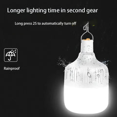 Usb Rechargeable Led Bulb Portable Camping Light Bulb Emergency Lighting Flashlight Lights Outdoor Picnics Hanging Tent Light