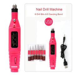 Nail Set Gel Nail Polish Set with UV LED Lamp Dryer Semi Permanent Gel Varnish Set Professional Nail Art Tools Kit Manicure Set