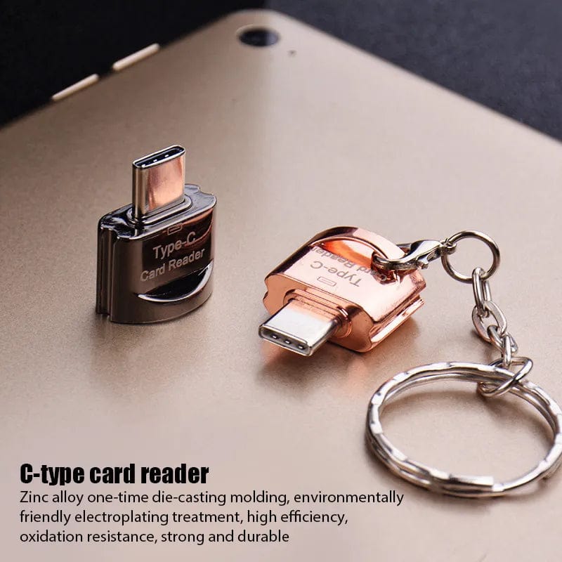 USB 3.1 Type C To Micro-SD TF Adapter Card reader High Speed Card Reader Smart Memory Card Reader For Apple Samsung Laptop