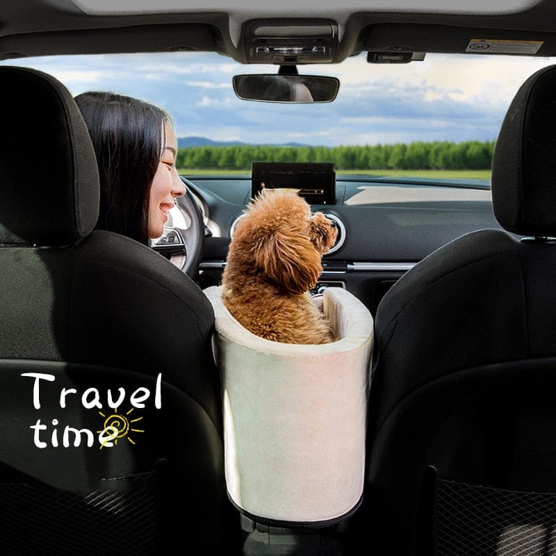 Portable Cat Dog Bed Travel Central Control Car Safety Pet Seat Transport Dog Carrier Protector For Small Dog Chihuahua Teddy