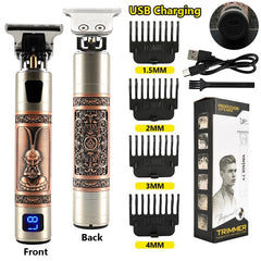 Electric Hair Clipper Hair Trimmer For Men Rechargeable Electric Shaver Beard Barber Hair Cutting Machine For Men Hair Cut