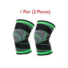 Men Women Knee Support Compression Sleeves Joint Pain Arthritis Relief Running Fitness Elastic Wrap Brace Knee Pads With