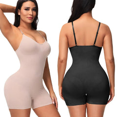 Open Crotch Bodysuit Shape wear Jumpsuit Body Shaper Compress Tummy Control Shapers Spandex Elastic Shape Seamless Smooth