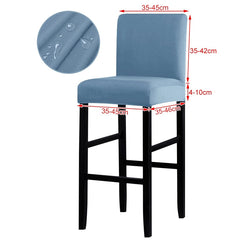 3 Sizes Waterproof Fabric Chair Cover Stretch Seat Chair Covers For Hotel Party Banquet Wedding Bar Chair Slipcovers Home Decor