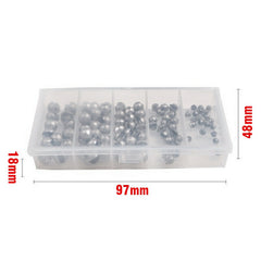 Delysia King Sinkers 100 pcs/box Bite lead Fishing gear accessories