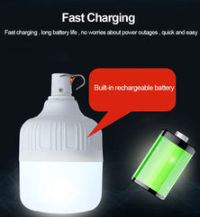 Usb Rechargeable Led Bulb Portable Camping Light Bulb Emergency Lighting Flashlight Lights Outdoor Picnics Hanging Tent Light