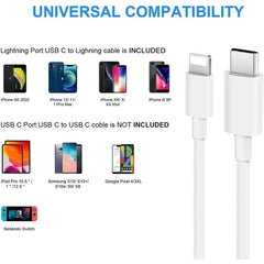 Fast Charging Cable For Apple iPhone 14 13 12 11 Pro Max Mini USB C Quick Cable For X XR XS 8 7 14 Plus SE Phone Accessories