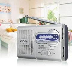 Radio AM FM Battery Operated Portable Radio Best Reception Longest Lasting For Emergency Hurricane Running Walking Home