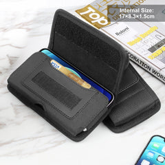 Phone Quality Belt Clip Horizontal Carrying Pouch with Card Slot HAWEEL 6.1-6.8 inch / 4.7 inch  Belt Bag