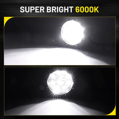 5" Led Projector Spotlights Car High Bridges Search Light Spotlight LED Bulbs for Long Range 4x4 Driving Led Off Road 12v 24v Flood Beams Car Truck