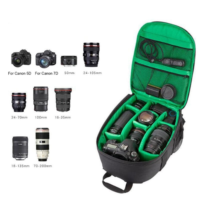 Multi-functional Camera Backpack Video Digital DSLR Bag Waterproof Outdoor Camera Photo Bag Case for Nikon/ for Canon/DSLR