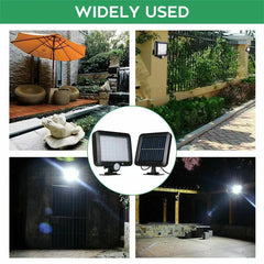 LED Solar Split Wall Lamp 3 Mode Waterproof Motion Sensor Lamps Garden Street Lighting Solar Lamp For Garage Security Wall Light